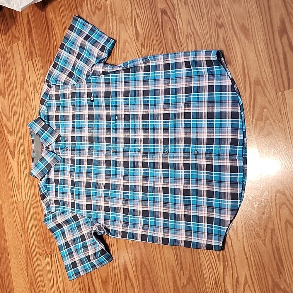 Marmot short sleeve‎ dress shirt lg